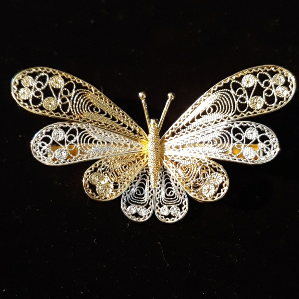 Butterfly brooch